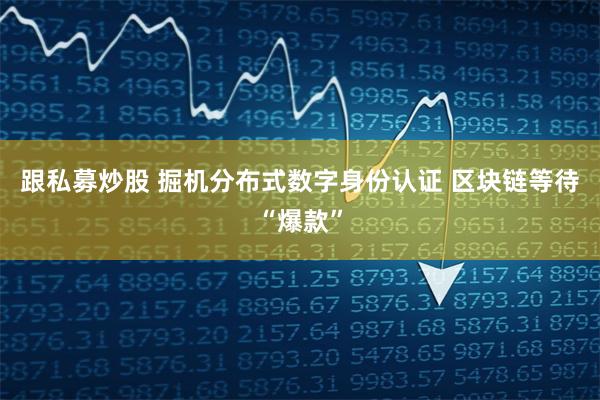 跟私募炒股 掘机分布式数字身份认证 区块链等待“爆款”