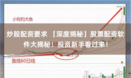 炒股配资要求 【深度揭秘】股票配资软件大揭秘！投资新手看过来！